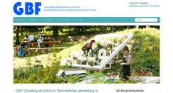 Desktop Screenshot of bildungszentrum-floristik.de