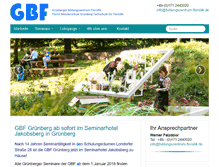 Tablet Screenshot of bildungszentrum-floristik.de